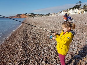 Kate is now 4 and she has loves her fishing with Daddy