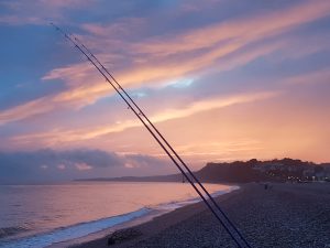 Beach Fishing Budleigh Salterton