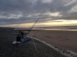 Rods out but not much action at Rossall