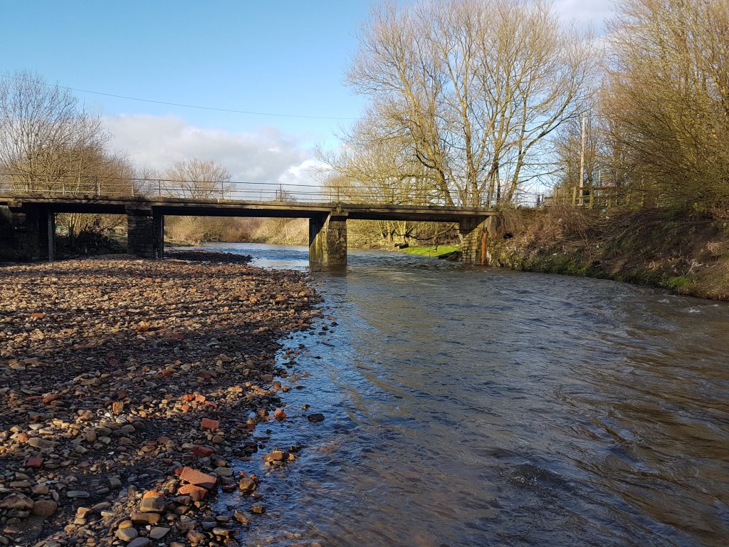 RIver Roch near Bury - this run is usually good for a few fish 