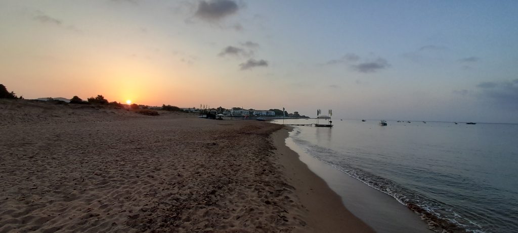 Dawn At Issos Beach